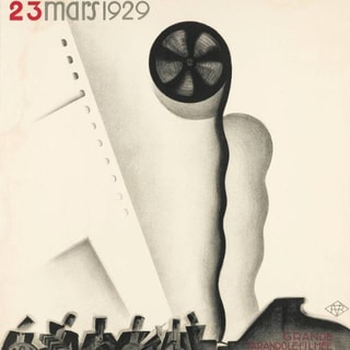 Plakat für den Grand Bal Suisse du Cinema, Lausanne Palace, 1929.