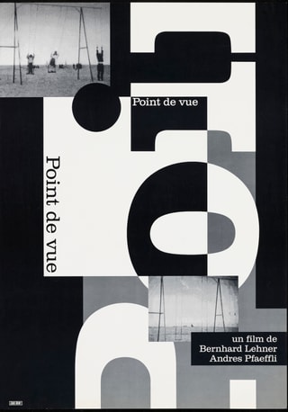 Filmplakat von „Point de vue“ von Bernhard Lehner und Andres Pfaeffli.