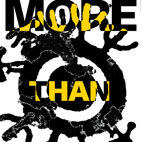 Plakat mit Aufschrift 'More Than Human', Museum Zürich, 2026.