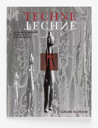 Cover der Zeitschrift Technè mit Skulpturenabbildung.
