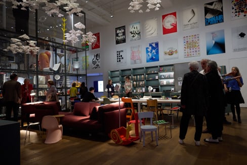 Innenansicht der Swiss Design Collection