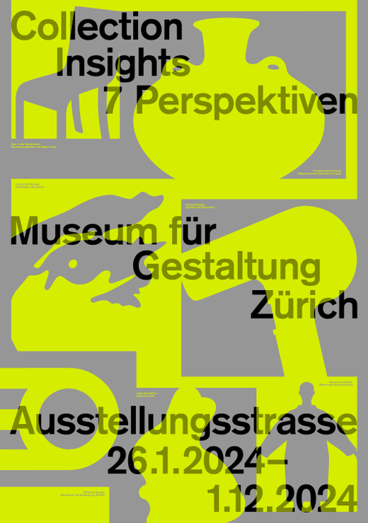 Poster für Ausstellung im Museum für Gestaltung Zürich.